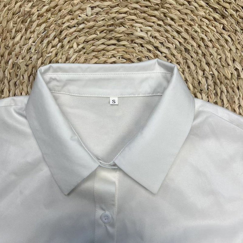 Women Long Sleeve Blouse With Colorful Floral Print - Chest Pocket Button-Up Shirt For Spring&Fall - Image 8